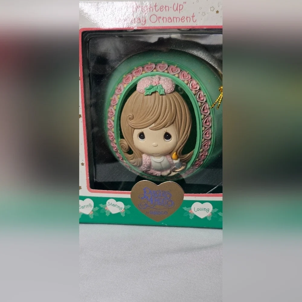 Precious Moments Lighted Ornaments Lot of 4 Enesco Christmas Vintage New In Box